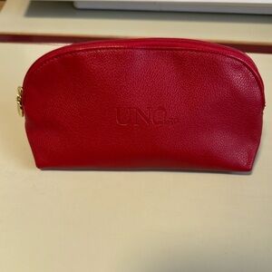 UNOde50 Red Leather Pouch